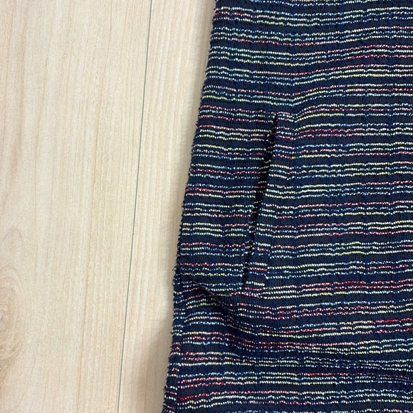 Loft Multicolor Purple Based Dress Size 8 with Pockets - Picture 2 of 4